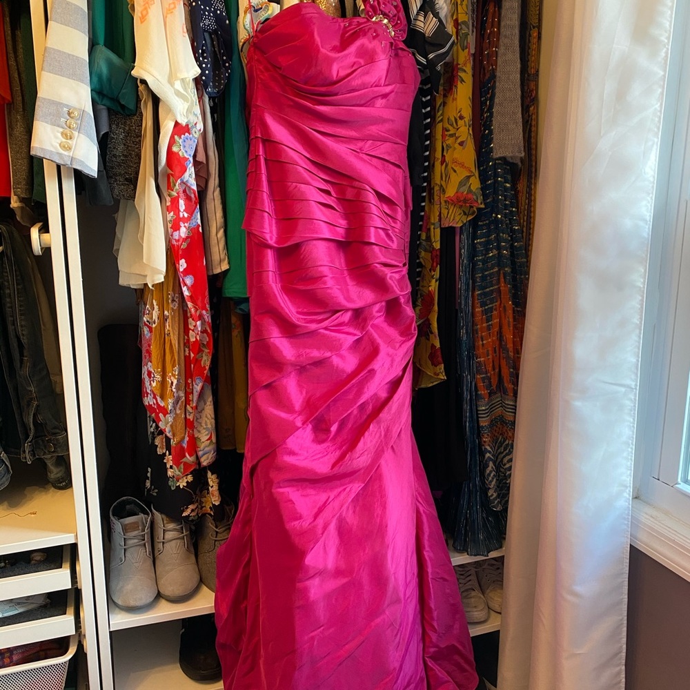 Fuchsia Prom Gown Size 0